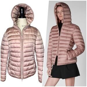 Save The Duck | Women | Alexis Pink Ultra Light Animal Free Puffer Jacket | XL